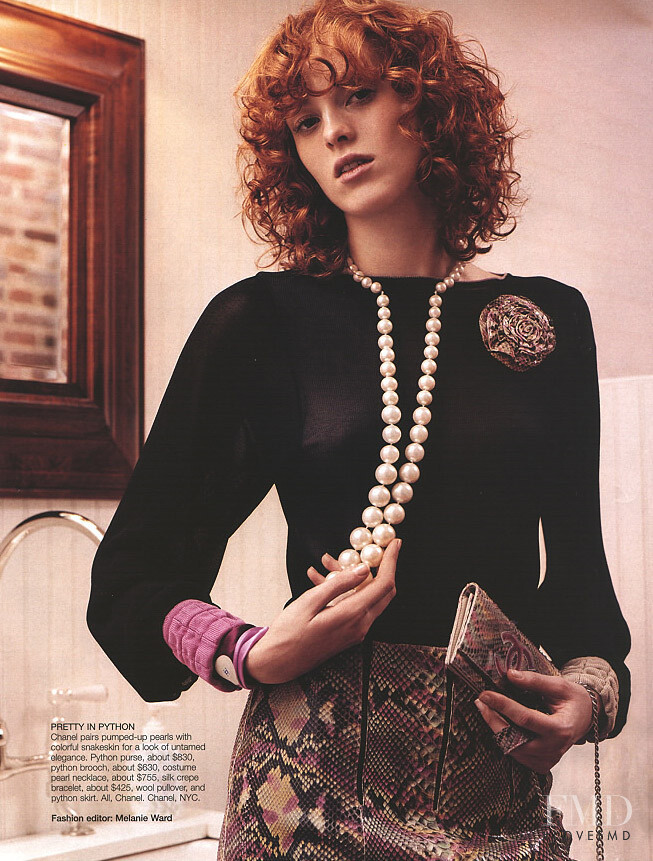 Karen Elson featured in She\'s Got A Brand New Bag, January 2000