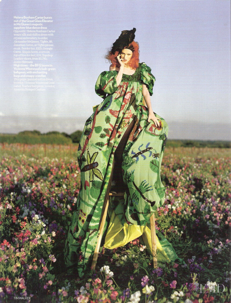 Karen Elson featured in Tales of the Unexpected, December 2008