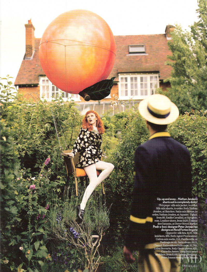 Karen Elson featured in Tales of the Unexpected, December 2008