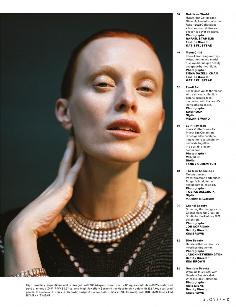 Karen Elson featured in I Thought This Would Be A Love Song, December 2021