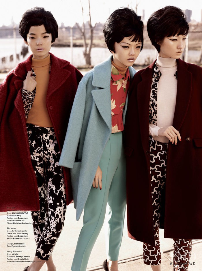 Rila Fukushima featured in Baby Love, August 2011