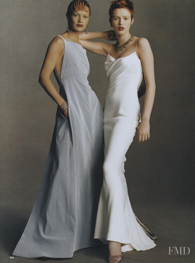 Carolyn Murphy featured in Sophisticated Lady, March 1998