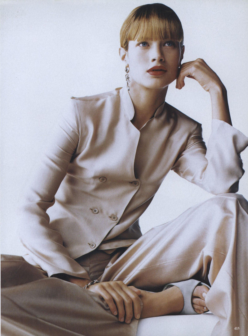 Carolyn Murphy featured in Sophisticated Lady, March 1998