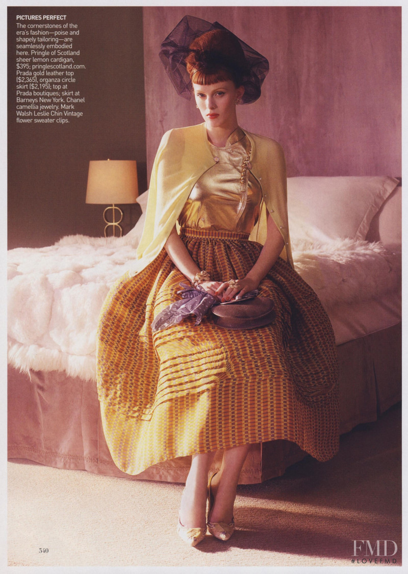 Karen Elson featured in Hollywoodland, March 2008