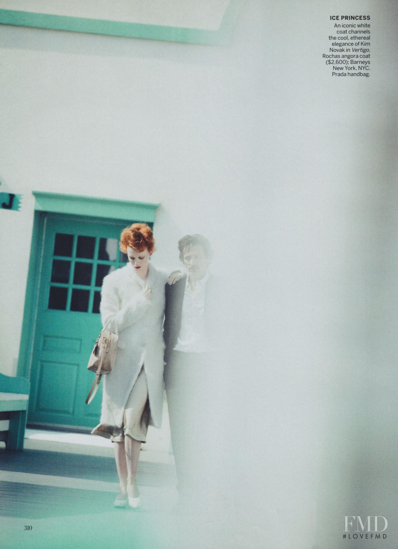 Karen Elson featured in A Winter\'s Pale, October 2011