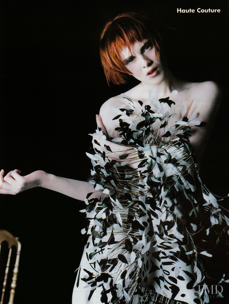 Karen Elson featured in Nichts Als Luxus, May 1997
