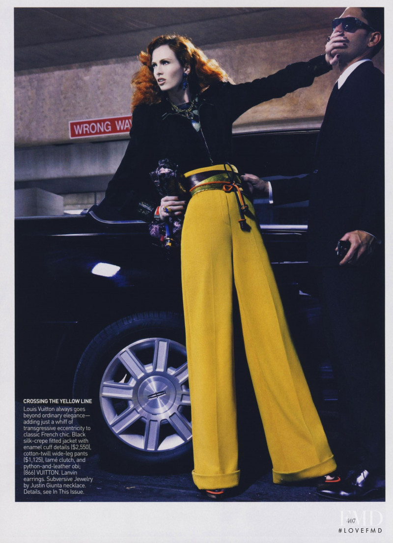 Karen Elson featured in Trust Me, March 2009