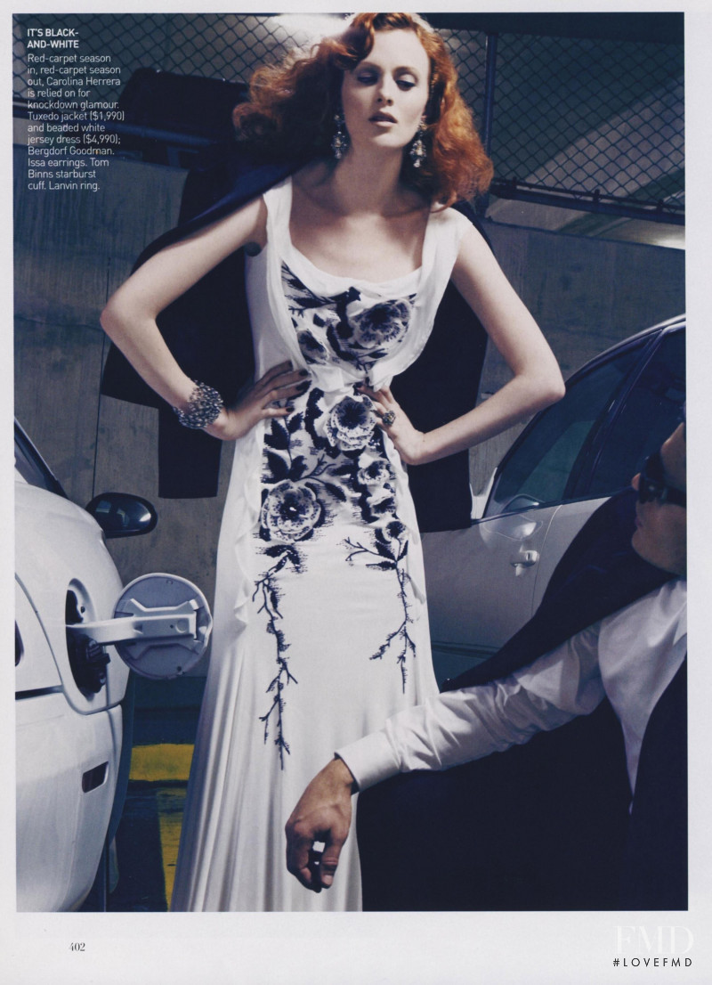 Karen Elson featured in Trust Me, March 2009