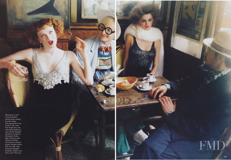 Karen Elson featured in Bohemian Rhapsody, November 1997