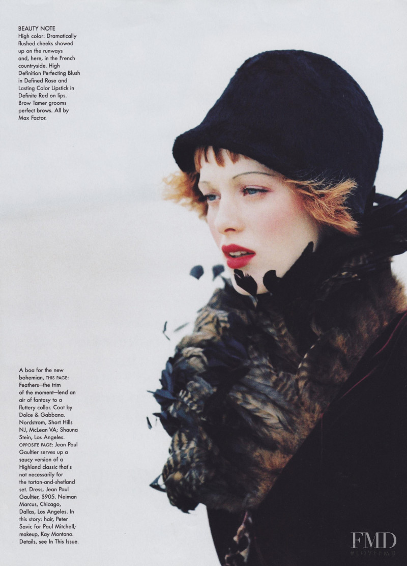 Karen Elson featured in Bohemian Rhapsody, November 1997