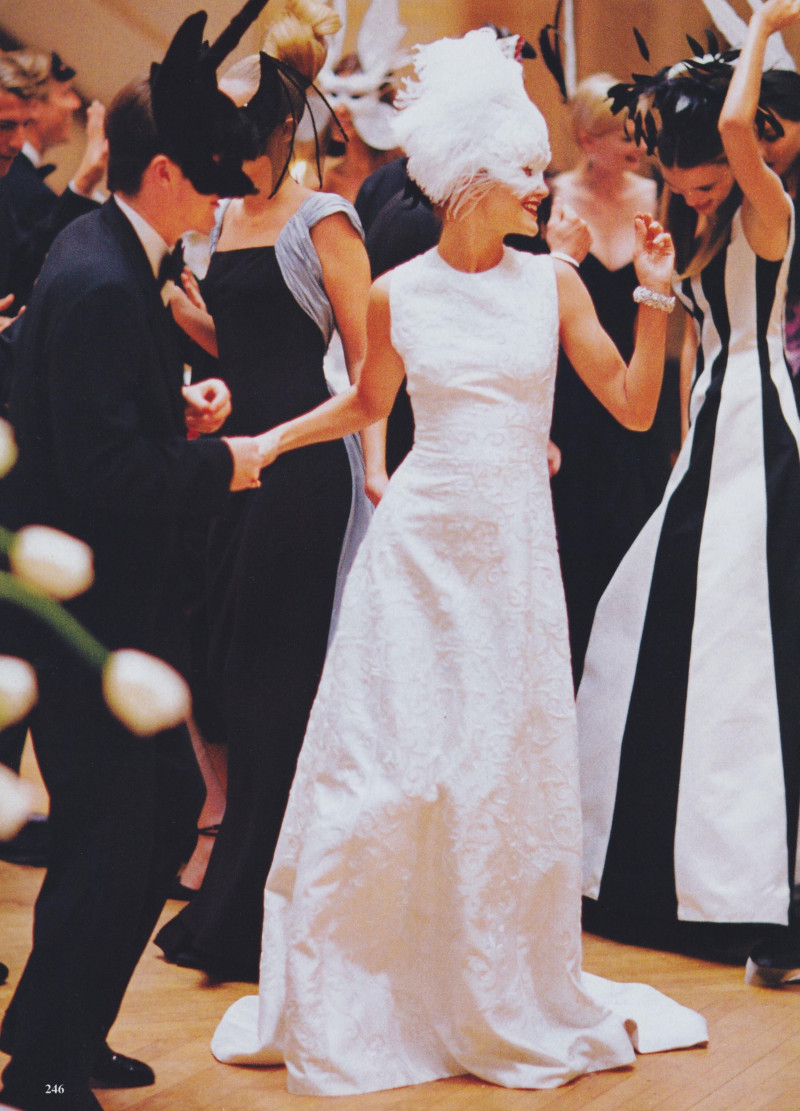 Carolyn Murphy featured in Having a Ball, December 1997
