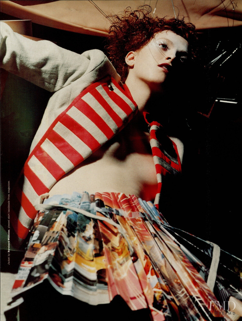 Karen Elson featured in The Shock Of The New, May 2002