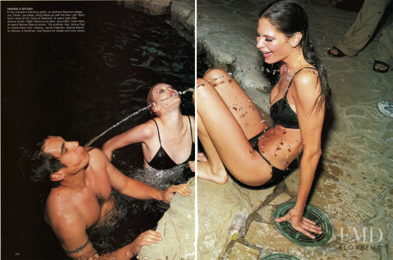 Carmen Kass featured in Playboy or Bust, December 1999