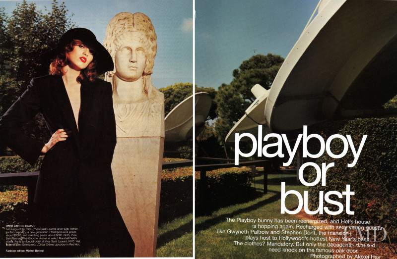 Karen Elson featured in Playboy or Bust, December 1999