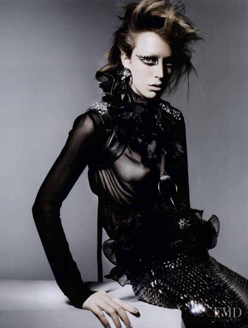 Raquel Zimmermann featured in Refined Rebel, November 2010