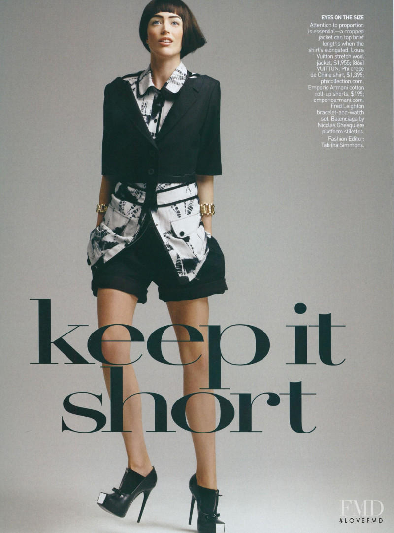 Raquel Zimmermann featured in Keep It Short, May 2008