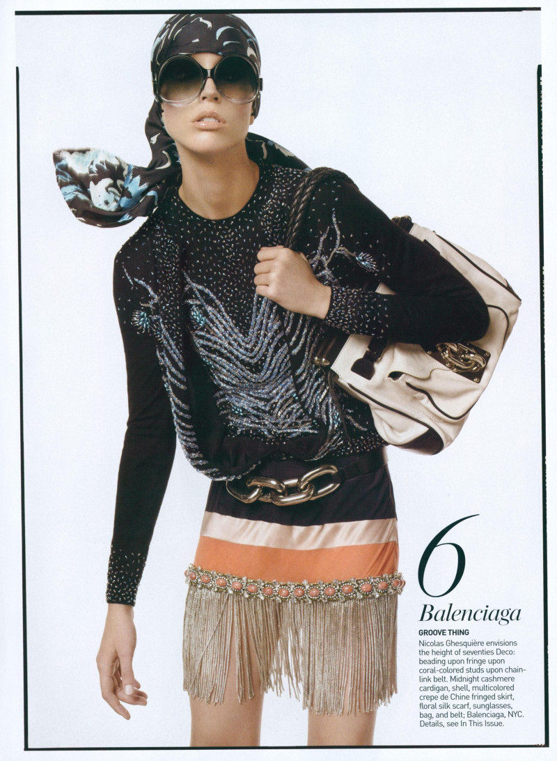 Raquel Zimmermann featured in 13 Ways of Looking at Resort, November 2007