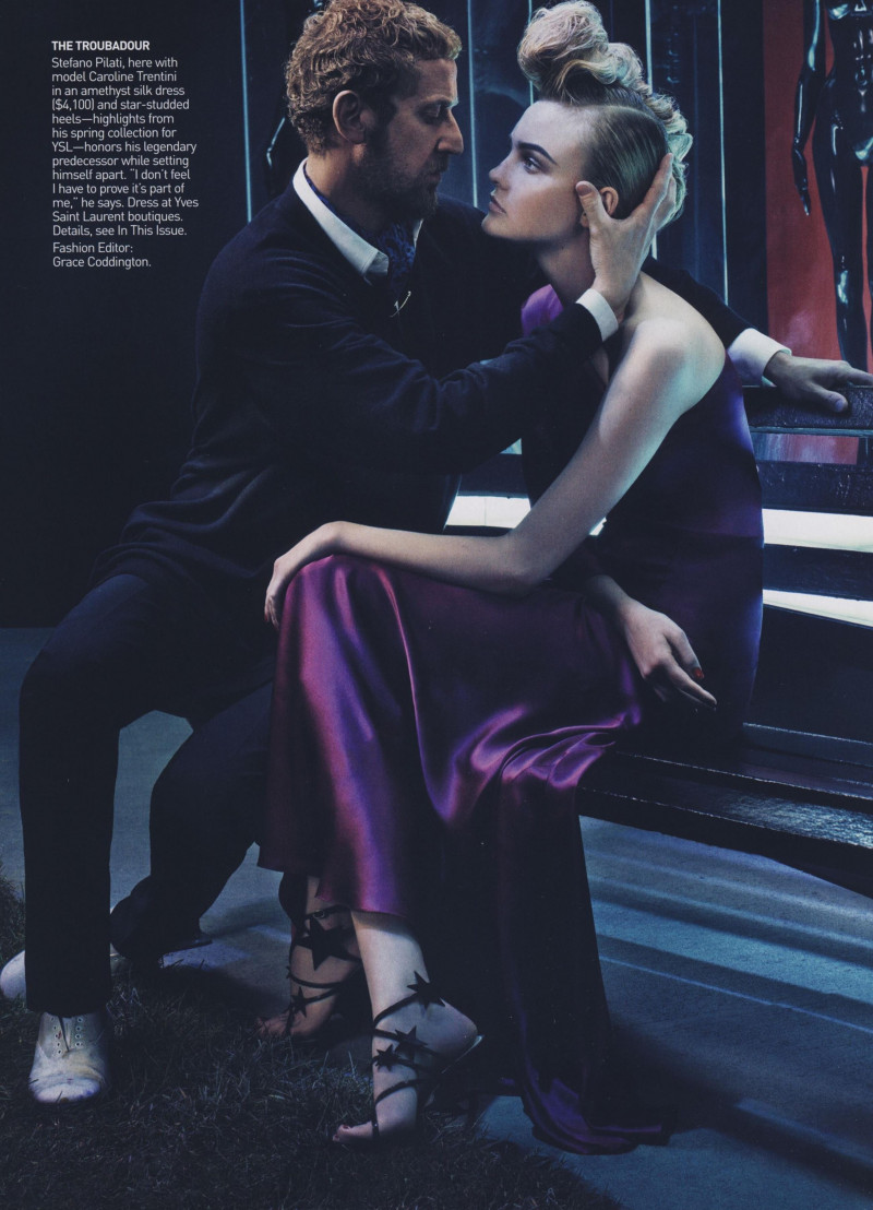 Caroline Trentini featured in Power of One: A Man of Distinction, March 2008