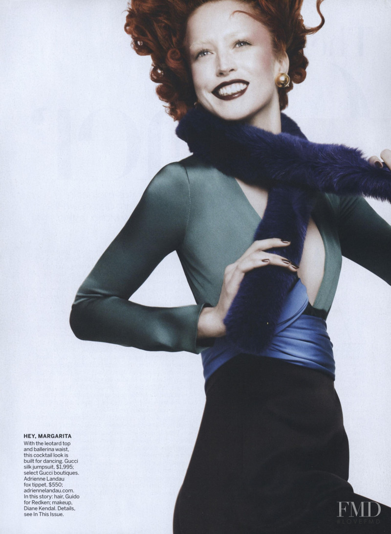 Raquel Zimmermann featured in Straight Up, December 2010