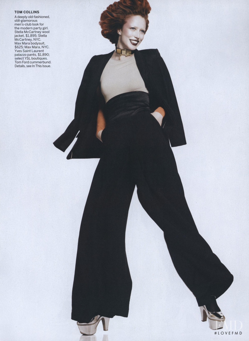 Raquel Zimmermann featured in Straight Up, December 2010