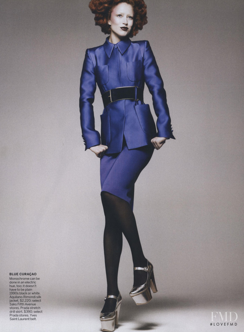 Raquel Zimmermann featured in Straight Up, December 2010