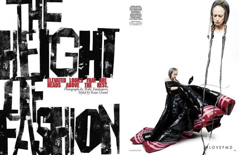 Raquel Zimmermann featured in The Height of Fashion, September 2019