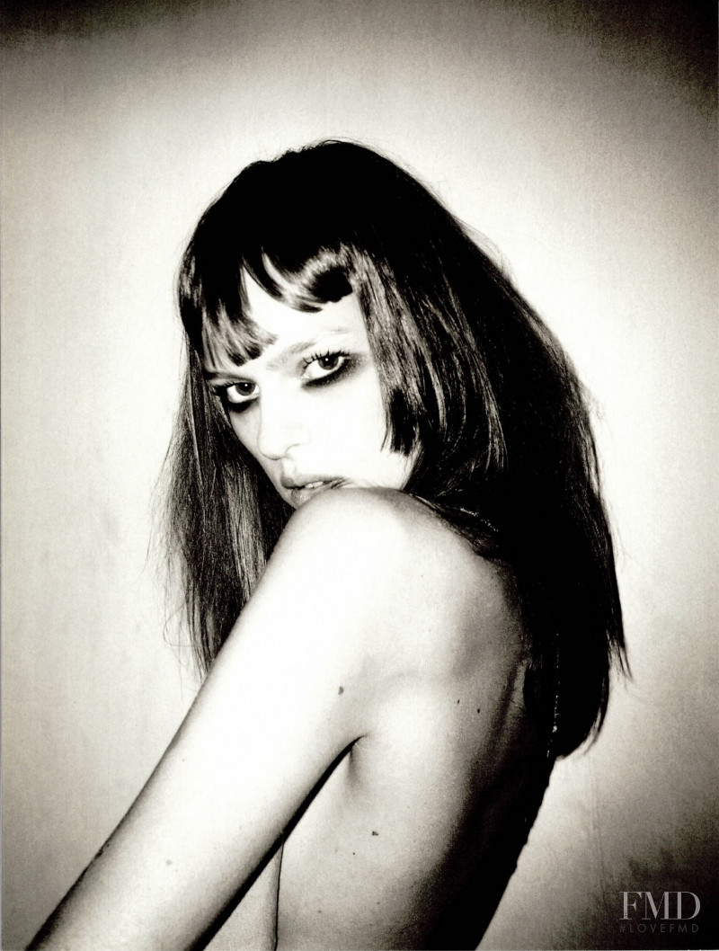 Elise Crombez featured in Sin, January 2003