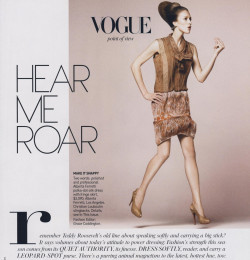 Vogue Point of View: Hear Me Roar