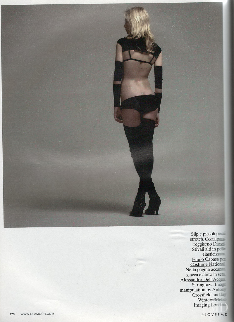 Raquel Zimmermann featured in Dolce & Amaro, August 2003