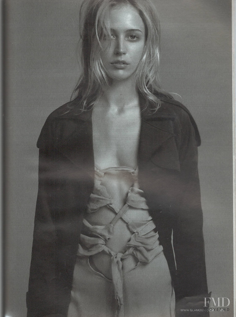 Raquel Zimmermann featured in Dolce & Amaro, August 2003