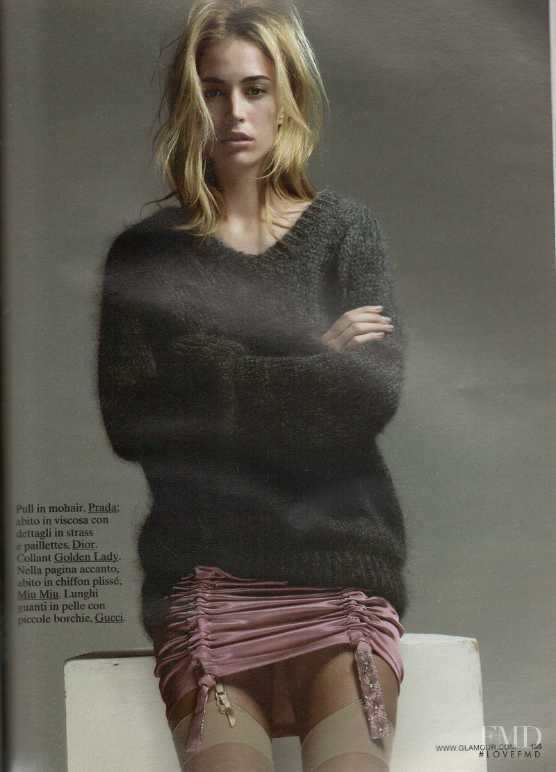 Raquel Zimmermann featured in Dolce & Amaro, August 2003