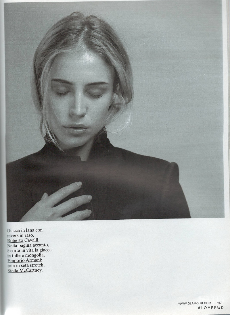 Raquel Zimmermann featured in Dolce & Amaro, August 2003