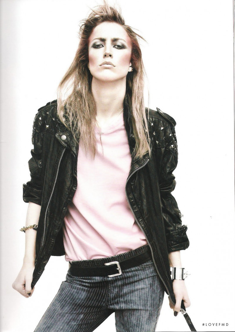 Raquel Zimmermann featured in Girls Meets Boy, June 2010