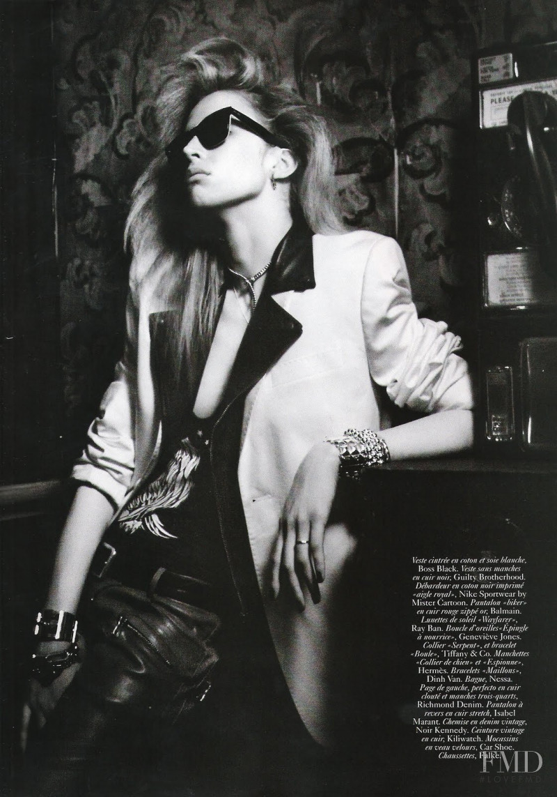 Raquel Zimmermann featured in Girls Meets Boy, June 2010