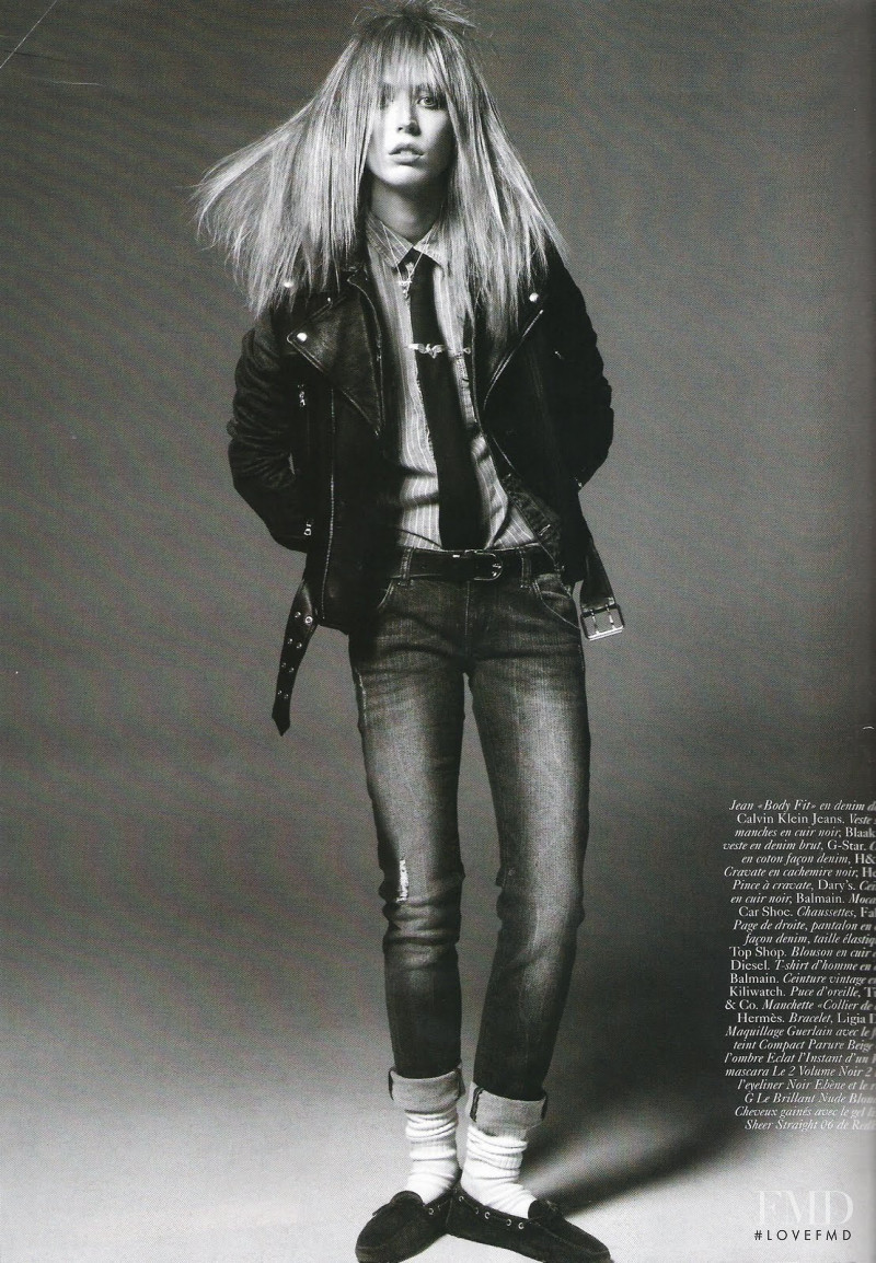 Raquel Zimmermann featured in Girls Meets Boy, June 2010