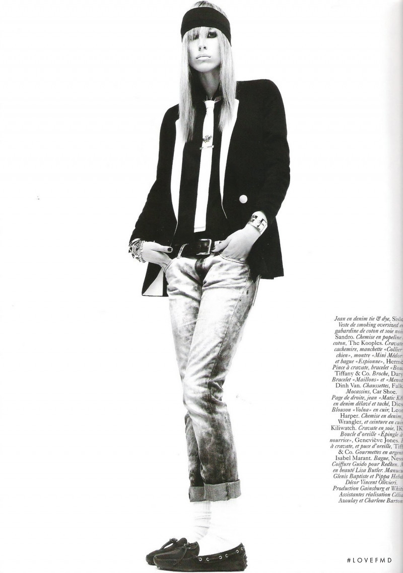 Raquel Zimmermann featured in Girls Meets Boy, June 2010