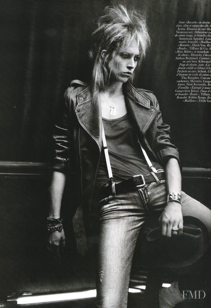 Raquel Zimmermann featured in Girls Meets Boy, June 2010