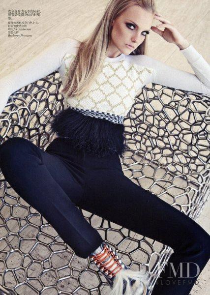 Caroline Trentini featured in Modern Knitwear, October 2011