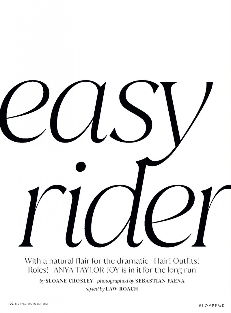 easy rider, October 2021