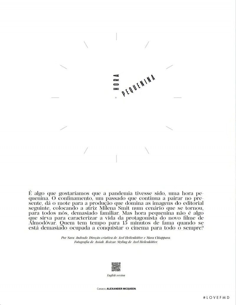 Hora Pequenina, December 2021