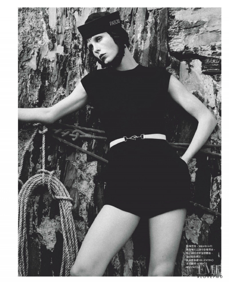 Edie Campbell featured in Ship Shapes, July 2021