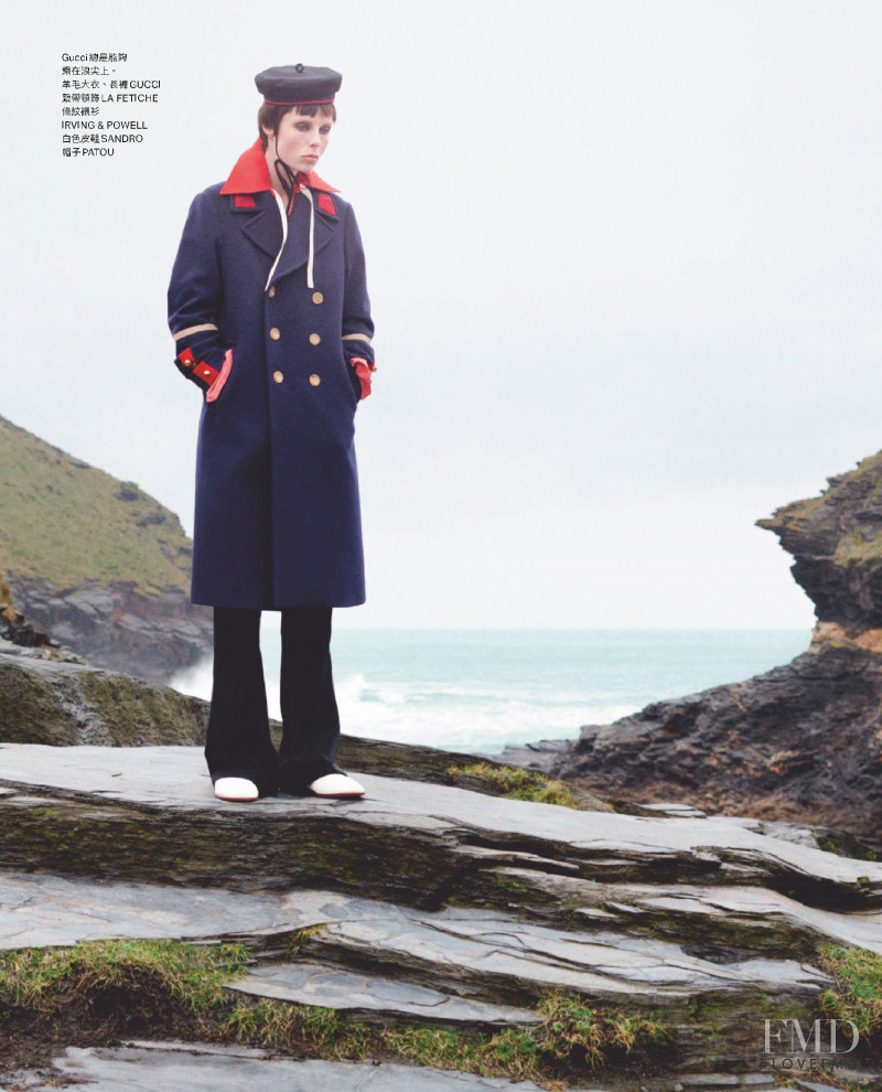 Edie Campbell featured in Ship Shapes, July 2021