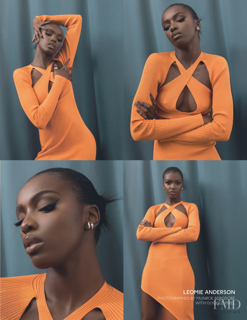 Leomie Anderson featured in Self In Focus, January 2022