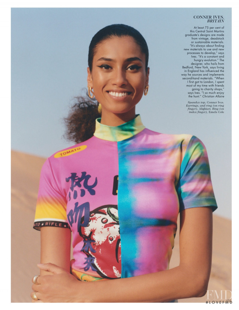 Imaan Hammam featured in A world of our own, January 2022