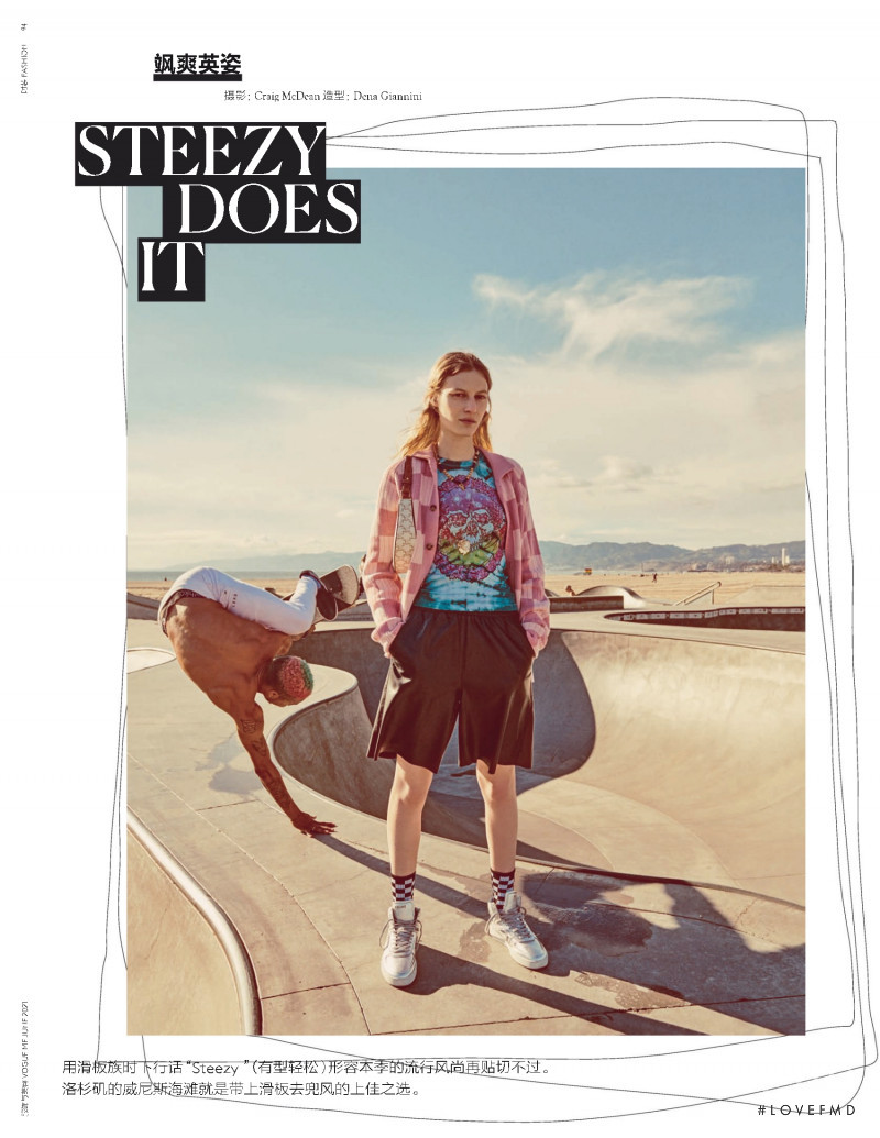 Julia Nobis featured in Steezy Does It, June 2021