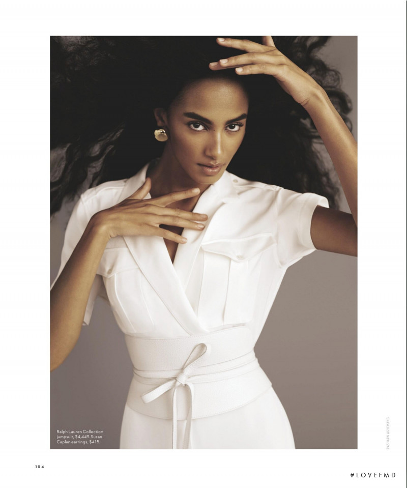 Joan Smalls featured in Night Moves, December 2021