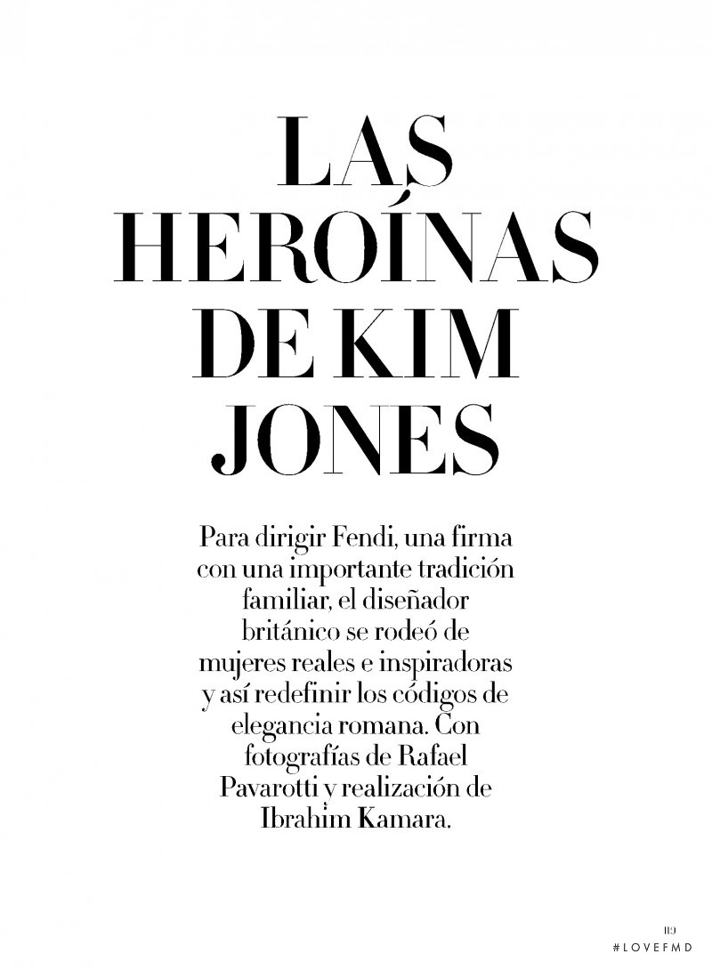 Las Heroinas De Kim Jones, December 2021