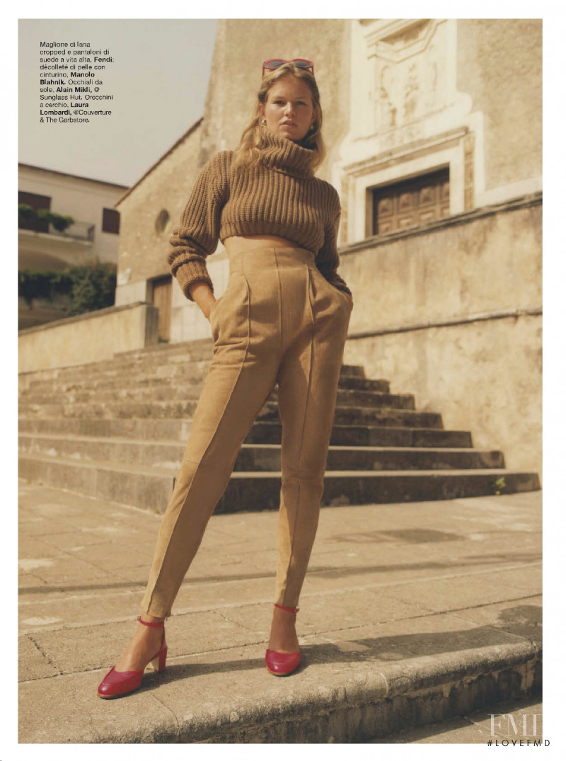 Anna Ewers featured in Alla Luce Del Sud, November 2021