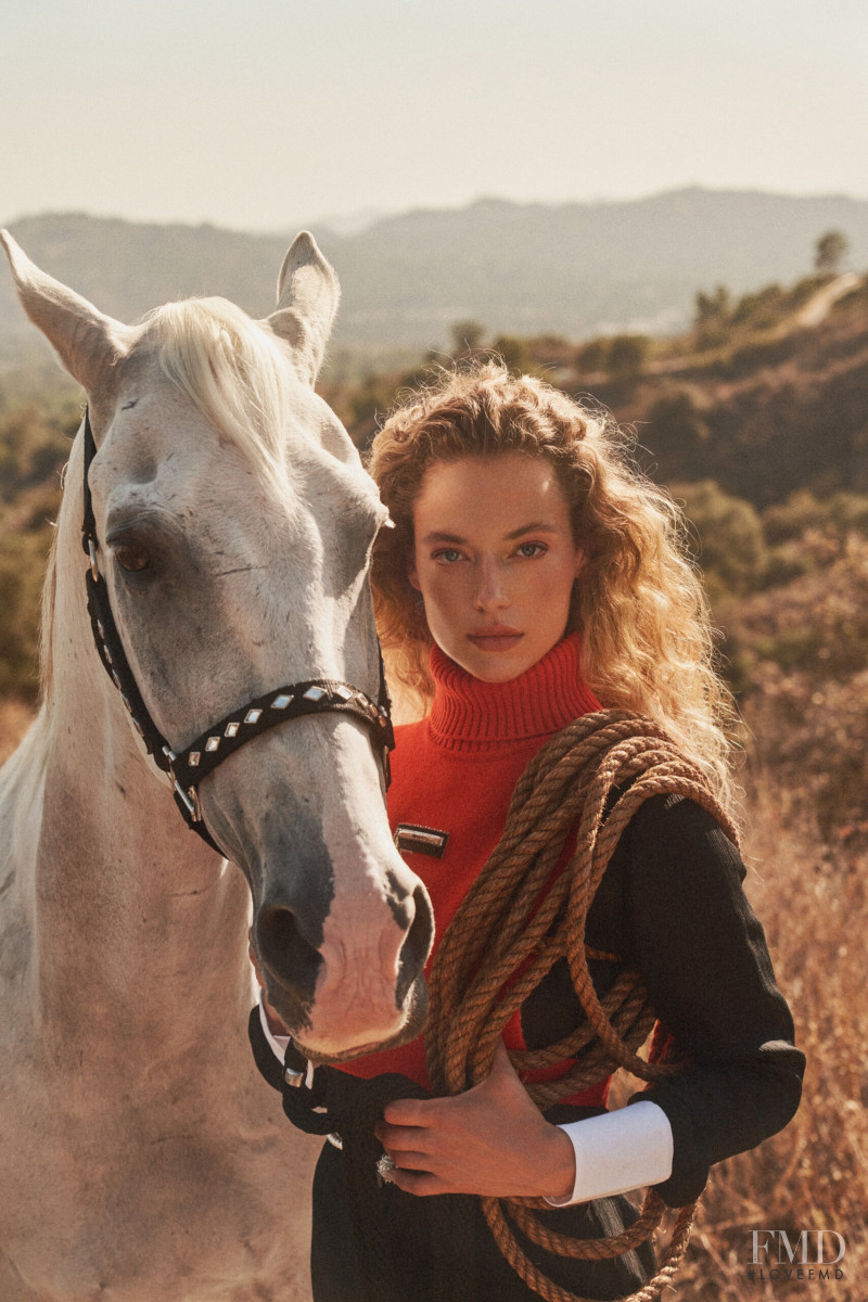 Hannah Ferguson featured in The Horse Whisperer, October 2021