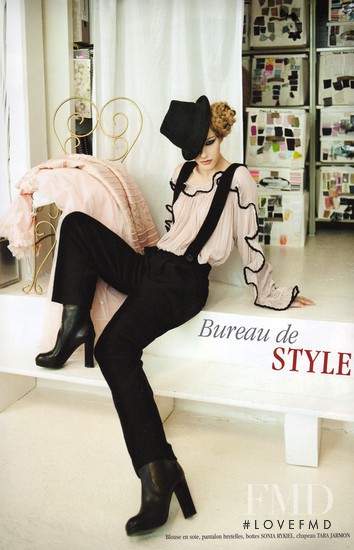 Solange Tandel featured in Bureau de Style, September 2010